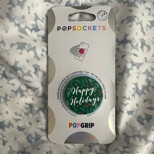 NWT happy Holidays pop socket